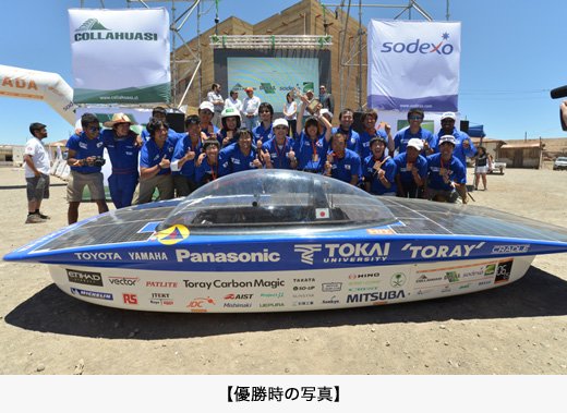 優勝時の写真