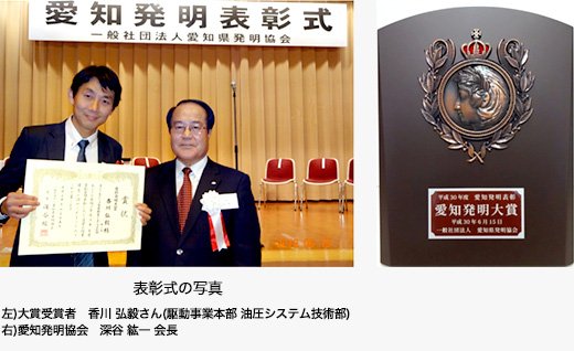表彰式の写真
