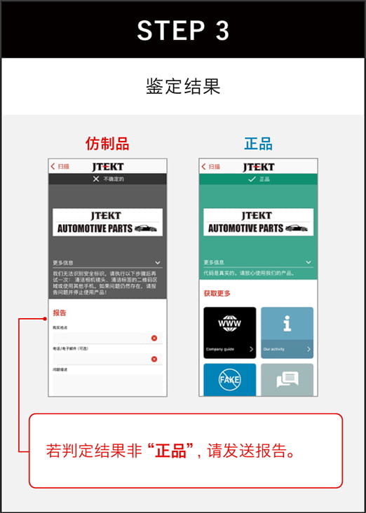STEP3 鉴定结果