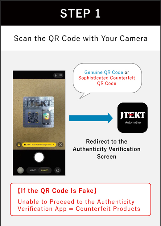 STEP1 Scan the QR Code with Your Camera