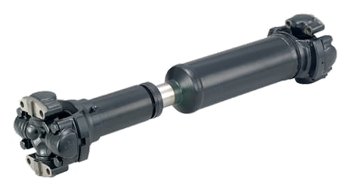 Drive shafts for construction machinery