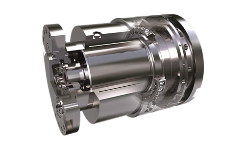 Excessive-torque protectors for steel rolling mill driveshafts (hyper coupling)