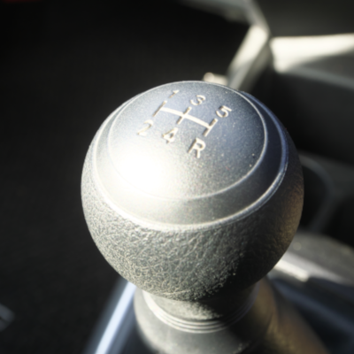 Fig. 2: The gear stick used to operate a manual transmission