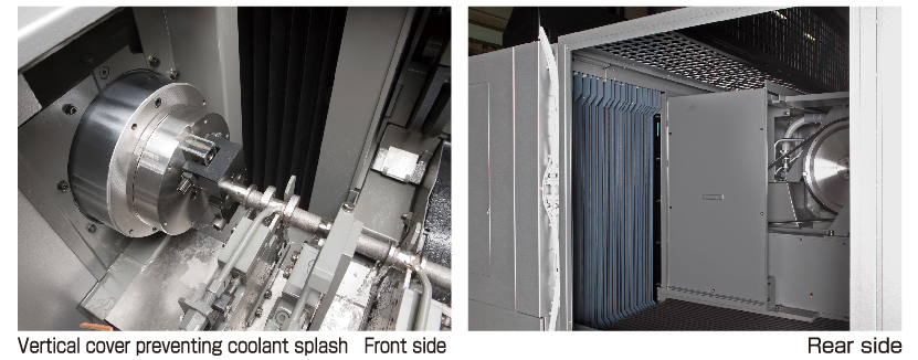 Best design limiting coolant splash range