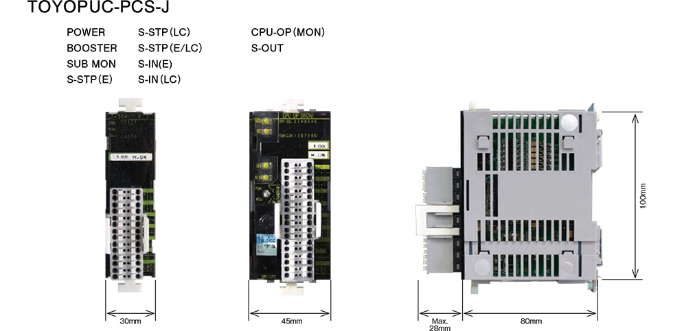External dimensions